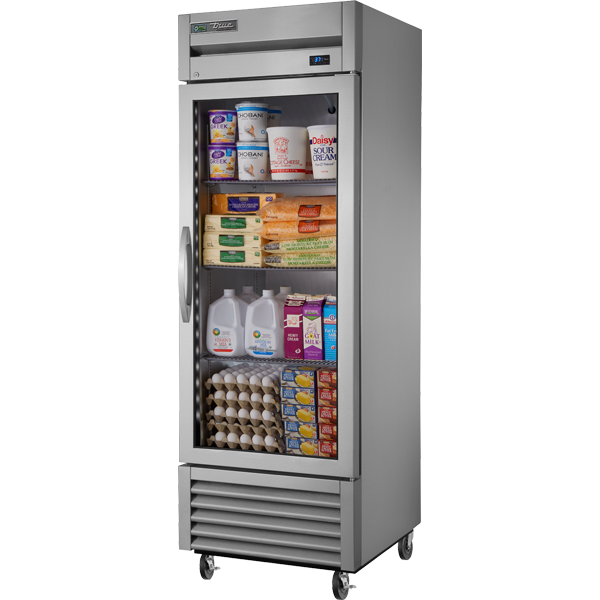 True T-23G-HC 27 inch Glass Door Reach-In Refrigerator