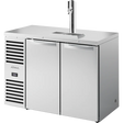 True TDR48-RISZ1-L-S-SS-1 48" 2 Solid Door Stainless Steel Direct Draw Beer Dispenser