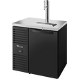 True TDR32-RISZ1-L-B-S-1 32" 1 Solid Door Black Direct Draw Beer Dispenser