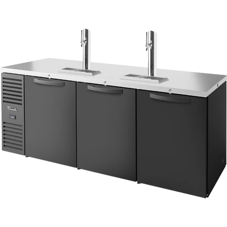 True TDR84-PTSZ1-L-B-SSS-SSS-1 84" Pass-Thru Direct Draw Beer Dispenser
