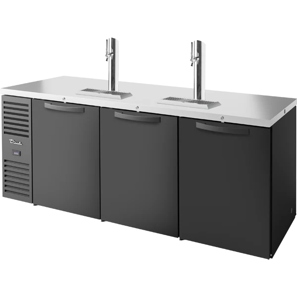 True TDR84-PTSZ1-L-B-SSS-SSS-1 84" Pass-Thru Direct Draw Beer Dispenser