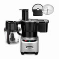 Waring Commercial WFP16SCD 4-quart Combination Bowl Cutter Mixer & Continuous-Feed Food Processor with Dicing