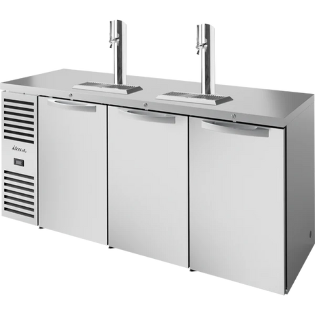 True TDR84-RISZ1-L-S-SSS-1 84" Direct Draw Beer Dispenser