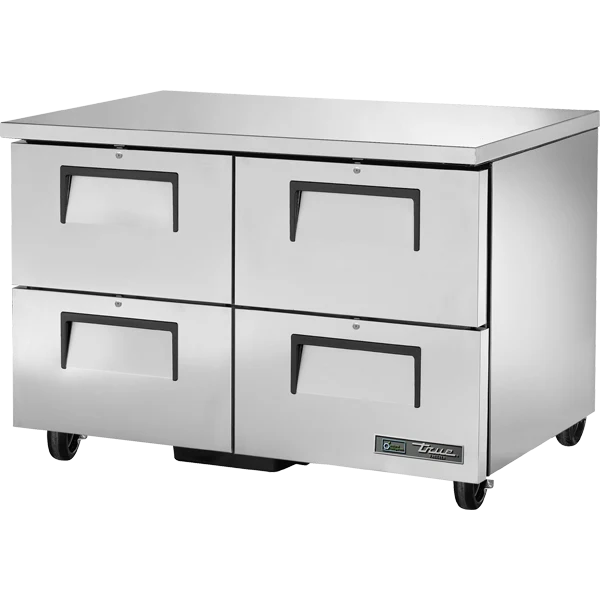 True TUC-48F-D-4-HC 48 3/8 inch Undercounter Freezer with 4 Drawers