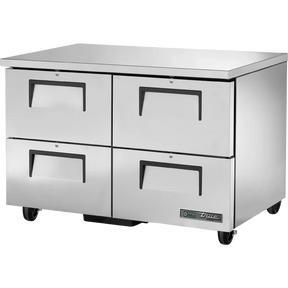 True TUC-48F-D-4-HC 48 3/8 inch Undercounter Freezer with 4 Drawers